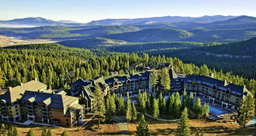 Hotel Aerial View - Ritz Carlton Lake Tahoe