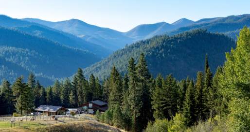 Panoramic View - Triple Creek Ranch 