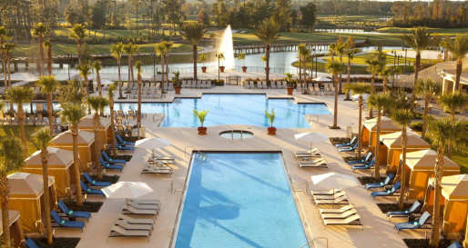 Main pool at Waldorf Astoria Orlando