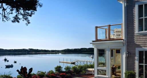 View from the terrace - Wequasset Resort and Golf Club
