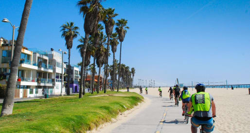 Biking the Beach 
