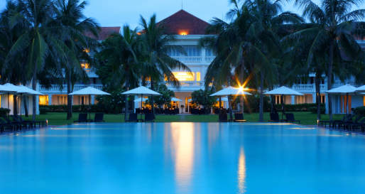 Pool in the Evening - Boutique Hoi An