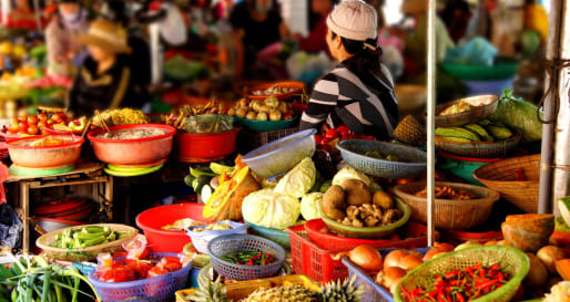 Market  - Cooking Class with Mr Duc Tran  