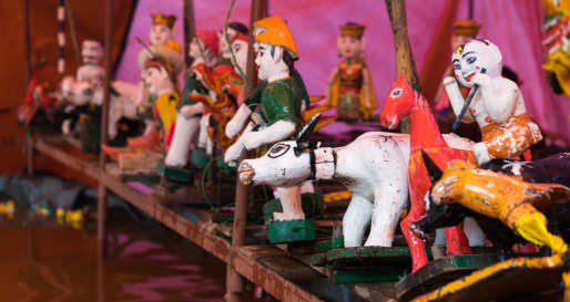 Water Puppets in Hanoi 