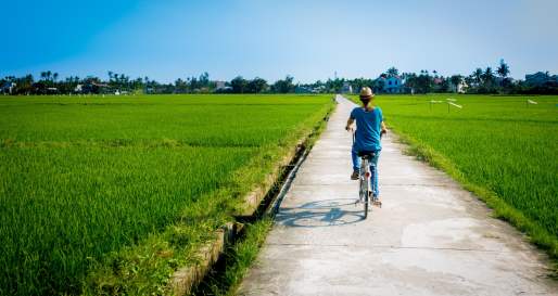 Rice Paddies - Countryside Cycling Trip