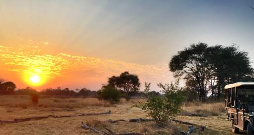 Sunset - Ntemwa Busanga Camp