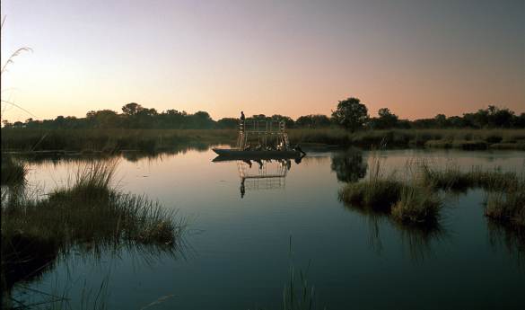 Fishing in the Okavango