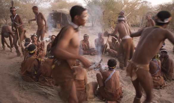 Walking with the Kalahari Bushmen