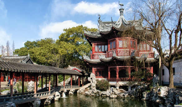 Visit Shanghai old town & The Yu Garden