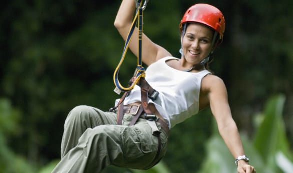 Canopy zipline adventure
