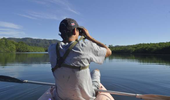 Kayak on Arenal Lake