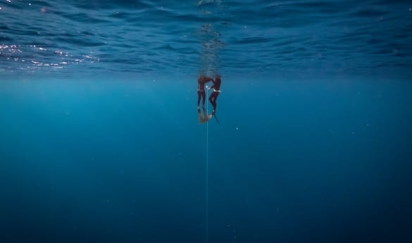 Free Diving with a World Record Holder