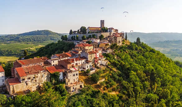 Hilltop towns of Istria