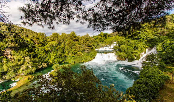 Waterfalls of Krka National Park and Šibenik