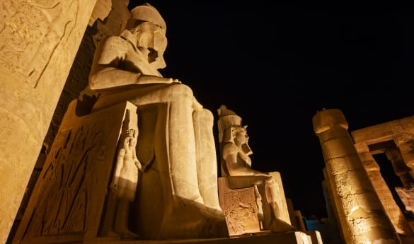 After-Hours Private Dining at Luxor Temple