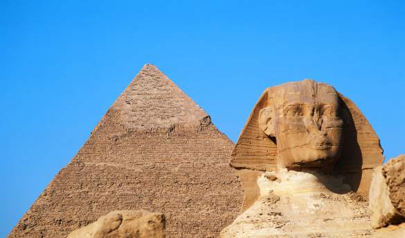 Pyramids & Sphinx