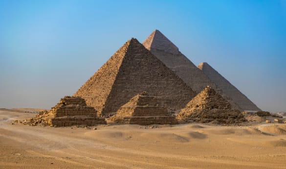 Sunrise at the Pyramids, Before the World Arrives