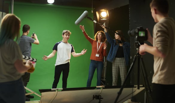 Lights, camera, action