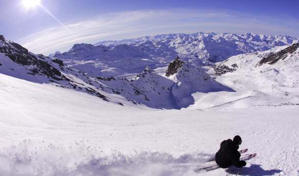Ski touring in Val Thorens