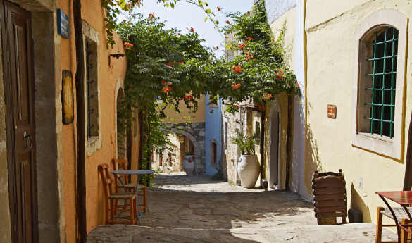 Cretan villages and countryside