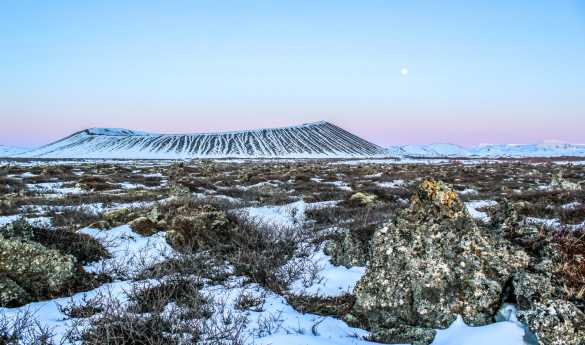 Hverfjall Volcano Sunrise Hike