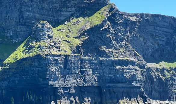 Beneath the Cliff of Moher