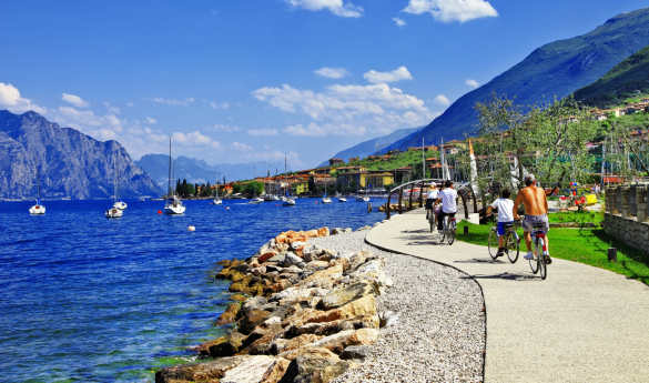 E-biking around Lake Garda