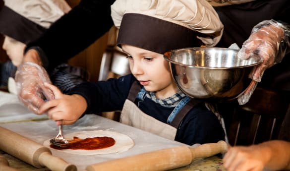 Private Pizza and Gelato Cooking Class
