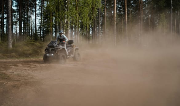 Quad bike across Tuscany