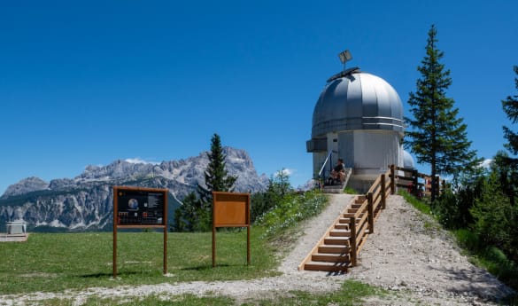 Stargazing at Col Drusciè Observatory