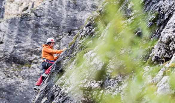 Via Ferrata in the Dolomites