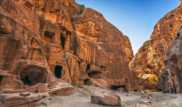 Backdoor Walk from Little Petra