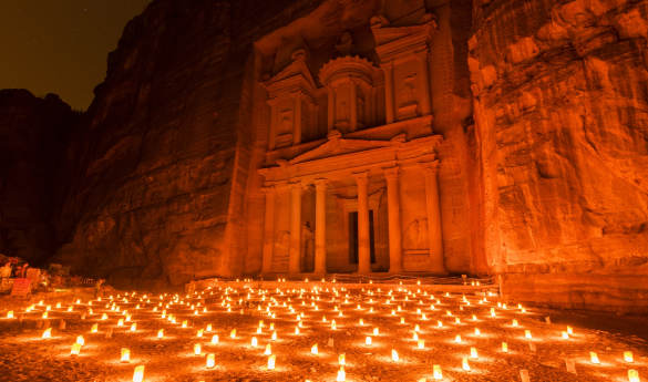 Petra by Night