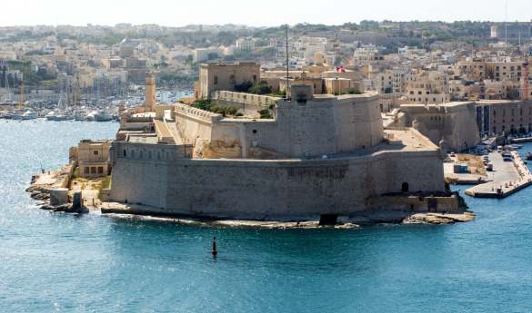 Visit to HMS St Angelo