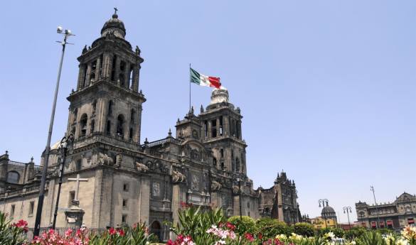 Mexico City's historic center
