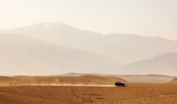 4x4 desert safari at Inara Tented Camp