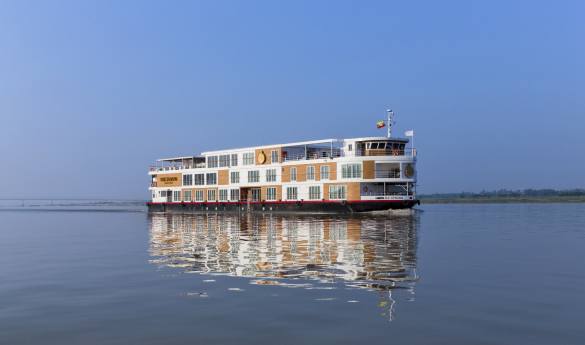 Cruising the Irrawaddy in Style