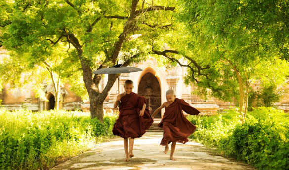 Family Fun in Myanmar