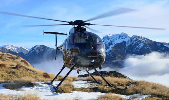 Private Helicopter Charter Fiordland Traverse