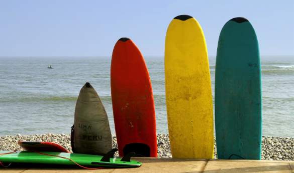 Surf Lesson in Miraflores