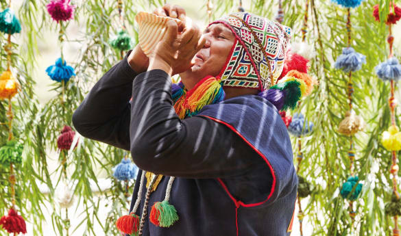Traditional Andean Wedding Ceremony