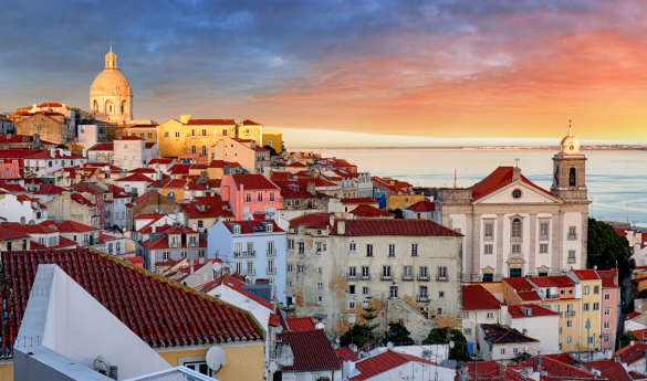 Walking tour of Lisbon