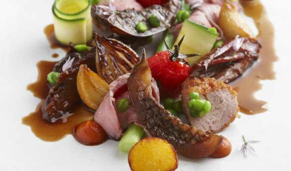 Dinner at La Colombe