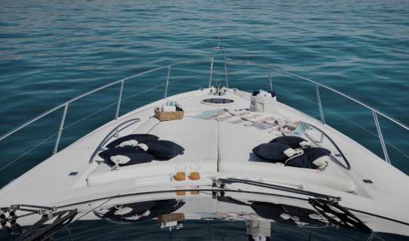 Luxury aboard the Sunseeker Manhattan 66 in Ibiza