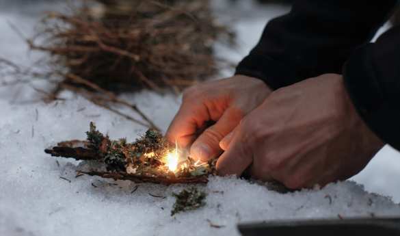 Winter survival skills at Ice Hotel