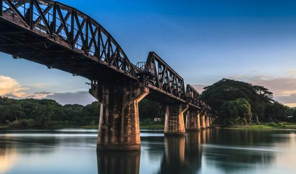 Thailand-Burma Railway Museum, War Cemeteries & Pak Preak Community