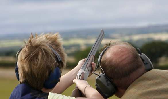 Clay Pigeon shooting