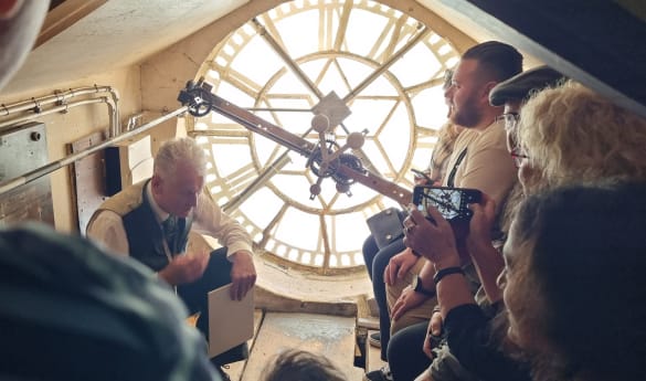 Private tour of Bath Clock Tower