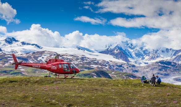 Helicopter Adventures at Tutka Bay Lodge