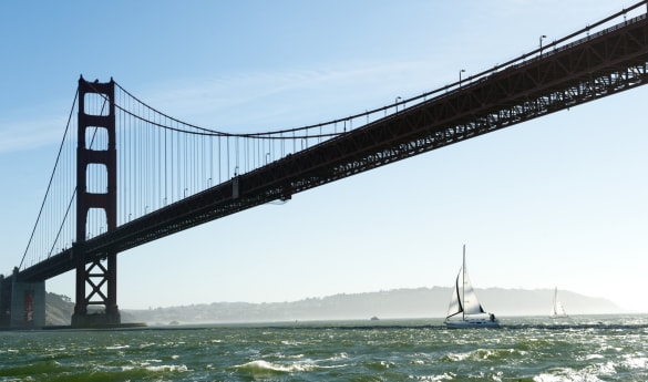 Private Sailing Charter: Sausalito to San Francisco